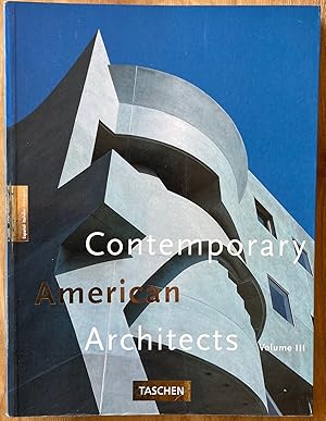 Seller image for Contemporary American Architects: Vol. 3 for sale by Bitter Poet Books