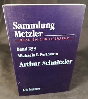 Bild des Verkufers fr Arthur Schnitzler (Sammlung Metzler) zum Verkauf von ANTIQUARIAT Franke BRUDDENBOOKS