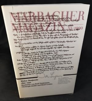 Imagen del vendedor de Walter Benjamin : 1892 - 1940 [Neubuch] eine Ausstellung des Theodor W. Adorno Archivs Frankfurt am Main in Verbindung mit dem Deutschen Literaturarchiv Marbach am Neckar ;Marbacher Magazin 55/1990 a la venta por ANTIQUARIAT Franke BRUDDENBOOKS