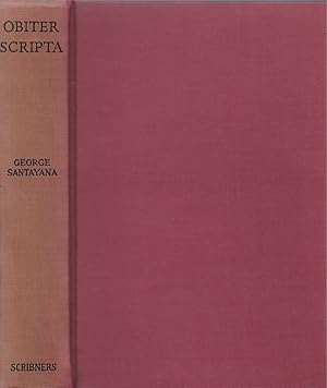 Obiter Scripta: Lectures, Essays, and Reviews