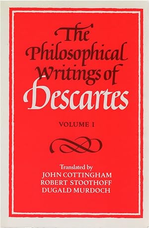 Seller image for The Philosophical Writings of Descartes: Volume I for sale by The Haunted Bookshop, LLC