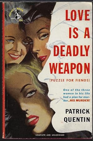 Seller image for LOVE IS A DEADLY WEAPON (Puzzle for Fools) for sale by Books from the Crypt