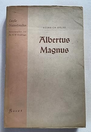 Albertus Magnus als Biologe : Werk und Ursprung.