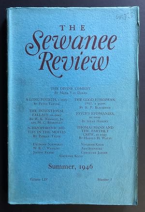 Imagen del vendedor de The Sewanee Review, Volume 54, Number 3 (LIV; Summer 1946) - includes Delmore Schwartz essay on John Crowe Ransom a la venta por Philip Smith, Bookseller