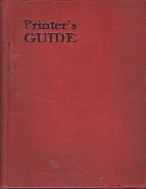 Printers' Dictionary and Guide Book Containing Webster's Spelling and Division of the Most Used W...