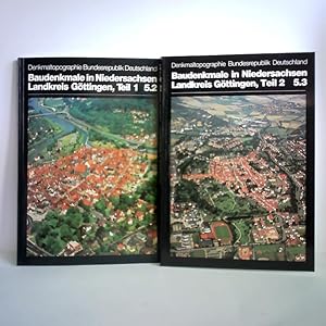 Bild des Verkufers fr Landkreis Gttingen, Altkreis Mnden mit den Gemeinden Adelebsen, Bovenden und Rosdorf, Teil 1 und Teil 2. Zusammen 2 Bnde zum Verkauf von Celler Versandantiquariat