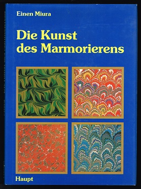 Bild des Verkufers fr Die Kunst des Marmorierens: ine Anleitung zur Herstellung marmorierter Papiere. - zum Verkauf von Libresso Antiquariat, Jens Hagedorn