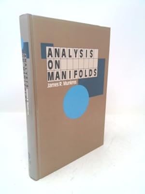 Imagen del vendedor de Analysis on Manifolds a la venta por ThriftBooksVintage