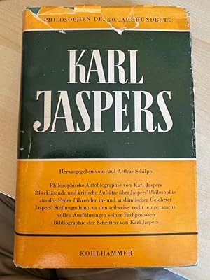 Bild des Verkufers fr Karl Jaspers zum Verkauf von Bcherbazaar
