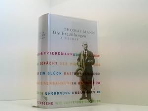 Bild des Verkufers fr Die Erzhlungen Thomas Mann zum Verkauf von Book Broker