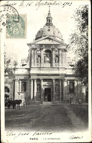 Ansichtskarte / Postkarte Paris V, La Sorbonne