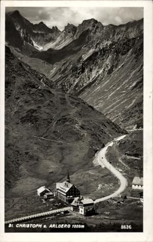 Ansichtskarte / Postkarte Sankt Christoph am Arlberg, Panorama