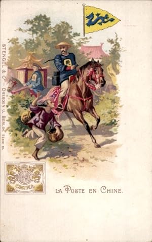 Briefmarken Litho China, La Poste en China