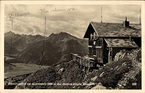 Ansichtskarte / Postkarte Tirol Österreich, Pfrontenhütte am Augenstein