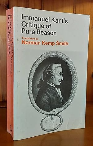 Imagen del vendedor de IMMANUEL KANT'S CRITIQUE OF PURE REASON a la venta por M. & A. Simper Bookbinders & Booksellers