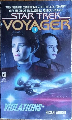 Image du vendeur pour Violations (Star Trek Voyager #4) mis en vente par The Book House, Inc.  - St. Louis