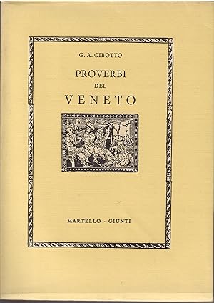 Immagine del venditore per PROVERBI DEL VENETO venduto da Libreria Rita Vittadello