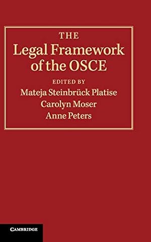 Imagen del vendedor de The Legal Framework of the OSCE a la venta por Collectors' Bookstore