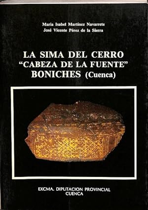 Bild des Verkufers fr LA SIMA DEL CERRO ``CABEZA DE LA FUENTE BONICHES (CUENCA). zum Verkauf von Librera Smile Books