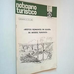 Restos romanes en España de interés turístico. Noticiario turístico. Suplemento nº 193 - 1966