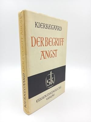 Image du vendeur pour Der Begriff Angst / Vorworte (bersetzt von Emanuel Hirsch) / Gesammelte Werke, 11. und 12. Abteilung mis en vente par Antiquariat Smock