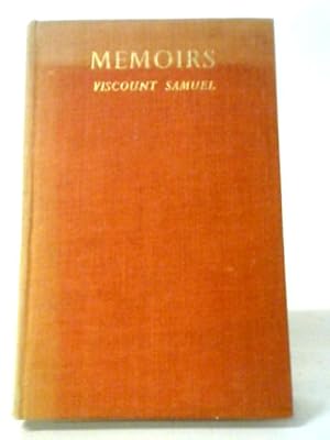 Bild des Verkufers fr Memoirs zum Verkauf von World of Rare Books
