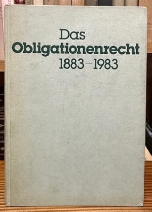 Imagen del vendedor de DAS OBLIGATIONENRECHT, 1883-1983. Berner Ringvorlesung zum Jubilum des schweizerischen Obligationenrechts a la venta por Fbula Libros (Librera Jimnez-Bravo)