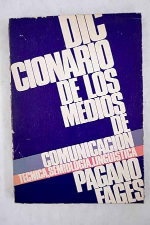 Imagen del vendedor de Diccionario de los medios de comunicacin a la venta por Alcan Libros