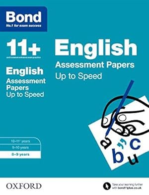 Seller image for Bond 11+: English Up to Speed Papers: 8-9 years for sale by WeBuyBooks