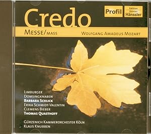 Seller image for Credo-Messe for sale by artbook-service