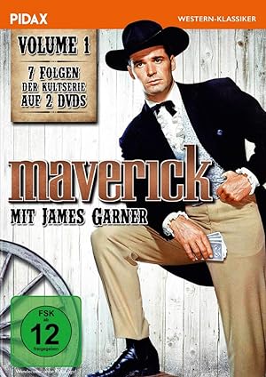 Seller image for Maverick, Vol. 1 / Sieben Folgen der legendren Westernserie mit James Garner (Pidax Western-Klassiker) [2 DVDs] for sale by artbook-service