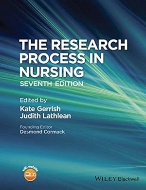 Seller image for The Research Process in Nursing, 7th Edition for sale by WeBuyBooks