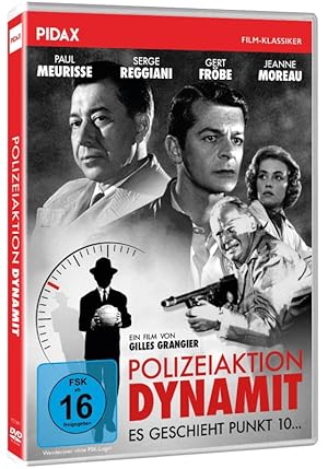 Image du vendeur pour Polizeiaktion Dynamit - Es geschieht Punkt 10 ( Echec au porteur) / Spannender Kriminalfilm mit Starbesetzung (Pidax Film-Klassiker) mis en vente par artbook-service