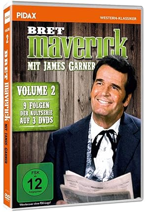 Seller image for Bret Maverick, Vol. 2 / Weitere neun Folgen der legendren Westernserie mit James Garner (Pidax Western-Klassiker) [3 DVDs] for sale by artbook-service