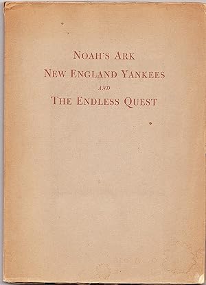 Bild des Verkufers fr Noah's ark New England Yankees and the Endless quest: A short history of the original Webster dictionaries zum Verkauf von Redux Books