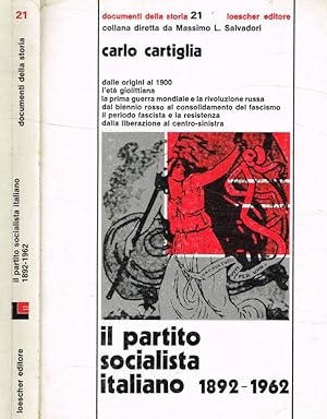 Imagen del vendedor de Il Partito Socialista Italiano 1892-1962 a la venta por Biblioteca di Babele