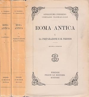 Bild des Verkufers fr Roma antica zum Verkauf von Biblioteca di Babele