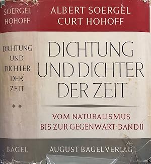 Bild des Verkufers fr Dichtung und dichter der zeit vol II vom naturalismus bis zur gegenwart zum Verkauf von Biblioteca di Babele