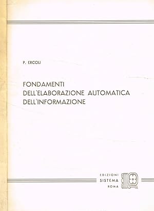 Fondamenti dell'elaborazione automatica dell'informazione