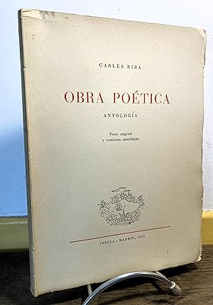 Obra poética. Antología.