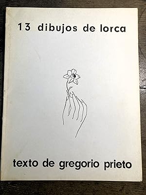 13 dibujos de Lorca.