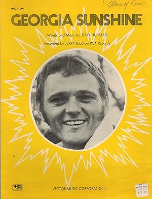 Georgia Sunshine as sung by Jerry Reed ( Jerry Reed Cover ) Sheet Music