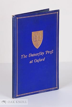 UNIVERSITY PRESS AT OXFORD.|THE