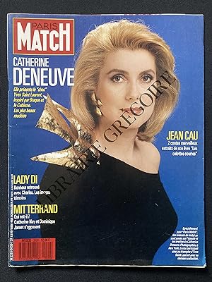 PARIS MATCH-N°2020-12 FEVRIER 1988-CATHERINE DENEUVE