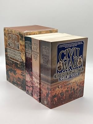 Image du vendeur pour Civil War a Narrative; 3 Volumes Fort Sumter to Perryville; Fredericksburg to Meridian; Red River to Appomattox mis en vente par True Oak Books