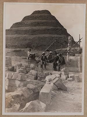 Seller image for Franticek Lexa (1876-1960)? Album with 178 Original Gelatin Silver Photographs and Real Photo Postcards, Taken during a Trip to Egypt Possibly by Franti?ek Lexa (1876-1960) and his Wife in the Spring of 1930 and Showing Temples in Luxor, Karnak Medinet Habu, Colossi of Memnon, Ramesseum, Theban Necropolis, Edfu, Pyramid of Djoser, Great Pyramids of Giza, Philae Temple, Aswan, Fayum Oasis, Cairo, Winter Palace Hotel in Luxor, Czechoslovak Legation in Cairo, Czechoslovak Ambassador in Egypt Vladimir Hurban, Czech Egyptologist Jaroslav ?ern, &amp;c. Ca. 1930. for sale by Globus Rare Books & Archives