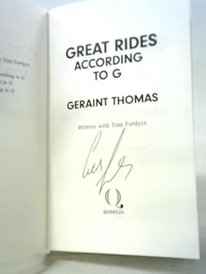 Bild des Verkufers fr Great Rides According to G zum Verkauf von World of Rare Books