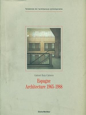Image du vendeur pour Espagne Architecture 1965-1988 mis en vente par Librodifaccia