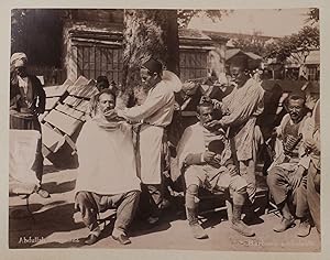 Seller image for Berggren, Guillaume (1835-1920); Abdullah Frres (active ca. 1858-1899); Sebah &amp; Joailler (1888-1908) &amp; Others. Album with 65 Original Albumen Photographs of Ottoman Istanbul and Its People. Ca. 1890s. for sale by Globus Rare Books & Archives