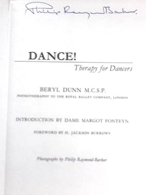 Bild des Verkufers fr Dance Therapy for Dancers zum Verkauf von World of Rare Books